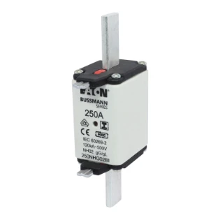 Eaton - Smeltpatroon (mes) - NH FUSE 250A 500V GL/GG SIZE 02 250NHG02BI 11434232