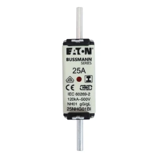 Eaton - Smeltpatroon (mes) - NH FUSE 125A 500V GL/GG SIZE 01 125NHG01BI 11434655