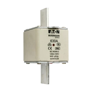 Eaton - Smeltpatroon (mes) - NH FUSE 630A 500V GG/GL SIZE 3 630NHG3B 11438923