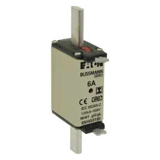 Eaton - Smeltpatroon (mes) - BUSSMANN 6A 500V GG 01 6NHG01BI 11441021