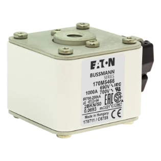 Eaton - HRC zekering - FUSE 1000A 690V 2BKN/50 AR UC 170M5466 11442724