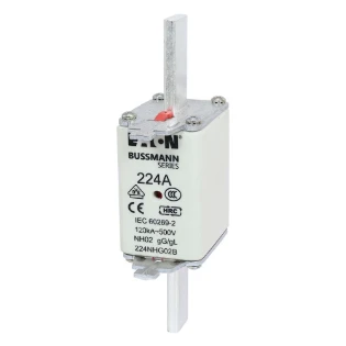 Eaton - Smeltpatroon (mes) - NH FUSE 224A 500V GG/GL SIZE 02 224NHG02B 11443233