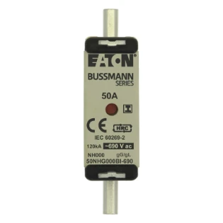 Eaton - Smeltpatroon (mes) - NH FUSE 50AMP 690V SIZE 000 GG IMGL 50NHG000BI-690 11445813