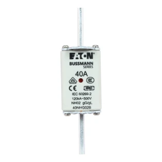 Eaton - Smeltpatroon (mes) - NH FUSE 40A 500V GG/GL SIZE 02 40NHG02B 11448005