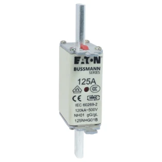 Eaton - Smeltpatroon (mes) - NH FUSE 125A 500V GG/GL SIZE 01 125NHG01B 11449129