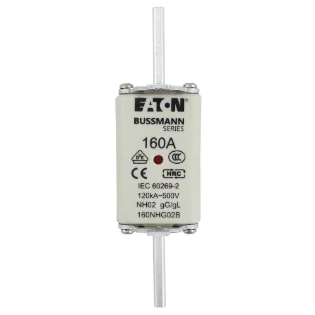 Eaton - Smeltpatroon (mes) - NH FUSE 160A 500V GG/GL SIZE 02 160NHG02B 11453607