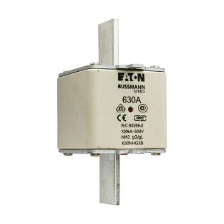 Eaton - Smeltpatroon (mes) - NH FUSE 630A 500V GG/GL SIZE 3 630NHG3B 11457912
