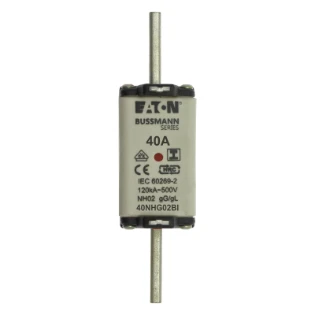 Eaton - Smeltpatroon (mes) - NH FUSE 40A 500V GL/GG SIZE 02 40NHG02BI 11458184