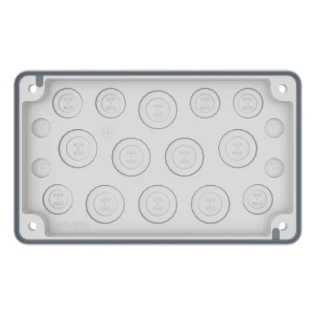 Eaton - Invoerplaat voor op sparing kast/lessenaar - F3A-2K-M32/16 EP-501501 11459906