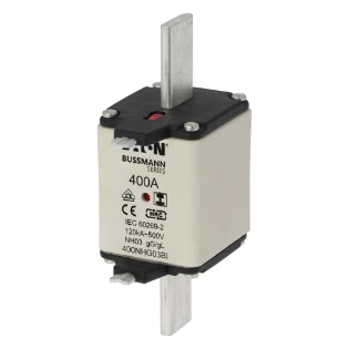 Eaton - Smeltpatroon (mes) - NH FUSE 400A 500V GL/GG SIZE 03 400NHG03BI 11461403