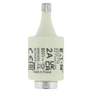 Eaton - D-zekering - FUSE 2A DII/E27 500VAC 2D27Q 11461625