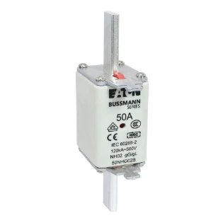Eaton - Smeltpatroon (mes) - NH FUSE 50A 500V GG/GL SIZE 02 50NHG02B 11462801