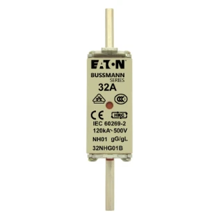 Eaton - Smeltpatroon (mes) - NH FUSE 32A 500V GG/GL SIZE 01 32NHG01B 11463405