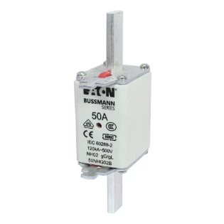 Eaton - Smeltpatroon (mes) - NH FUSE 50A 500V GG/GL SIZE 02 50NHG02B 11467396