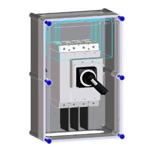 Eaton - Schakelaarkast - HNZM3-400-4 6701763 11467496