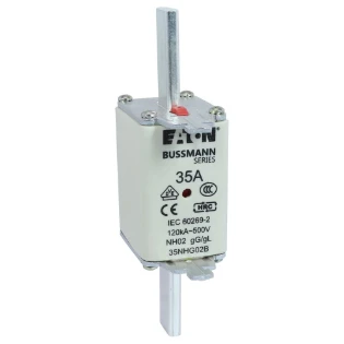 Eaton - Smeltpatroon (mes) - NH FUSE 35A 500V GG/GL SIZE 02 35NHG02B 11467560
