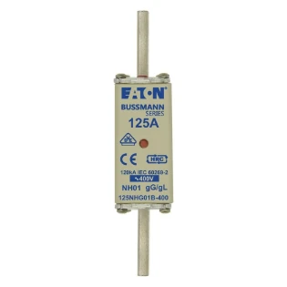 Eaton - Smeltpatroon (mes) - NH FUSE 125A 400V GG/GL SIZE 01 125NHG01B-400 11472209