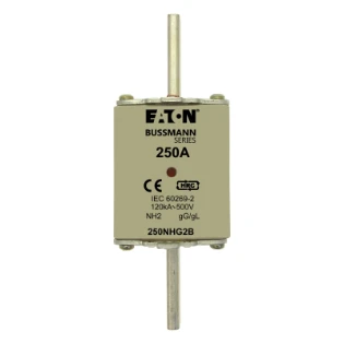 Eaton - Smeltpatroon (mes) - NH FUSE 250A 500V gG SIZE 2 DUAL IN 250NHG2B 11475253