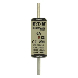 Eaton - Smeltpatroon (mes) - BUSSMANN 6A 500V GG 01 6NHG01BI 11475920