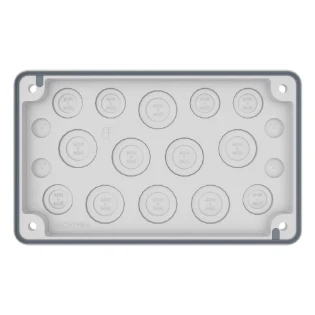 Eaton - Invoerplaat voor op sparing kast/lessenaar - F3A-2K-M32/16 EP-501501 11476029