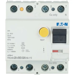 Eaton - Aardlekschakelaar - FRCMM-25/4/003-G/A-NA-110 167705 11479428