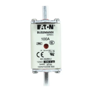 Eaton - Smeltpatroon (mes) - NH FUSE 100AMP 690V gG SIZE 00 100NHG00B-690 11479468