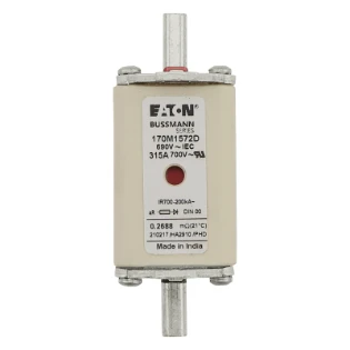 Eaton - HRC zekering - FUSE 315A 690V aR DIN 00 HSDNH 170M1572D 11480122