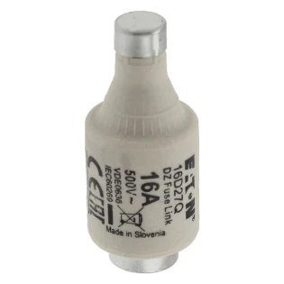 Eaton - D-zekering - FUSE 16A DII/E27 500VAC 16D27Q 11480830