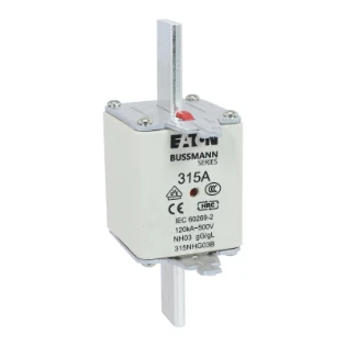 Eaton - Smeltpatroon (mes) - NH FUSE 315A 500V GG/GL SIZE 03 315NHG03B 11481893