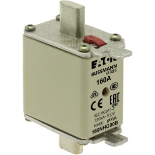 Eaton - Smeltpatroon (mes) - NH FUSE 160A 500V GG/GL SIZE 00 160NHG00B 11482009