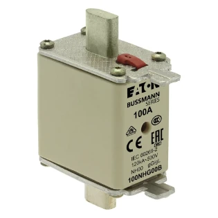 Eaton - Smeltpatroon (mes) - FUSE NH 00 gG 100A 500V D.I. 100NHG00B 11483145