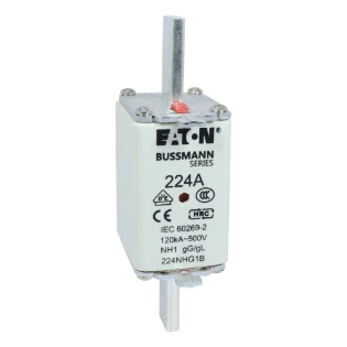 Eaton - Smeltpatroon (mes) - NH FUSE 224A 500V GG/GL SIZE 1 224NHG1B 11483452