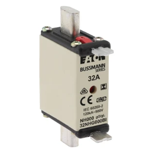 Eaton - Smeltpatroon (mes) - NH FUSE 32AMP 500V SIZE 000 GG IMGL 32NHG000BI 11483481