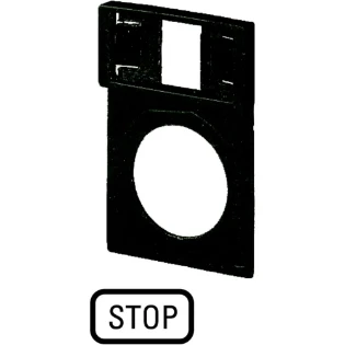 Eaton - Tekstschild voor drukknop/signaallamp - Q25TS-110 046190 11484905