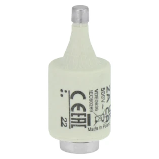 Eaton - D-zekering - FUSE 2A DII/E27 500VAC 2D27Q 11485511