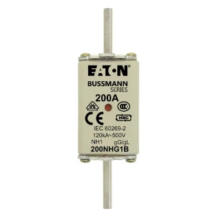 Eaton - Smeltpatroon (mes) - NH FUSE 200A 500V GG/GL SIZE 1 200NHG1B 11487541