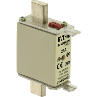 Eaton - Smeltpatroon (mes) - NH FUSE 25AMP 500V SIZE 000 GG MGL 25NHG000B 11488510