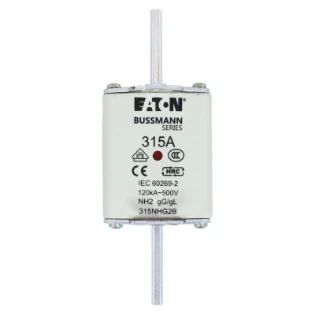 Eaton - Smeltpatroon (mes) - NH FUSE 315A 500V GG/GL SIZE 2 315NHG2B 11488532