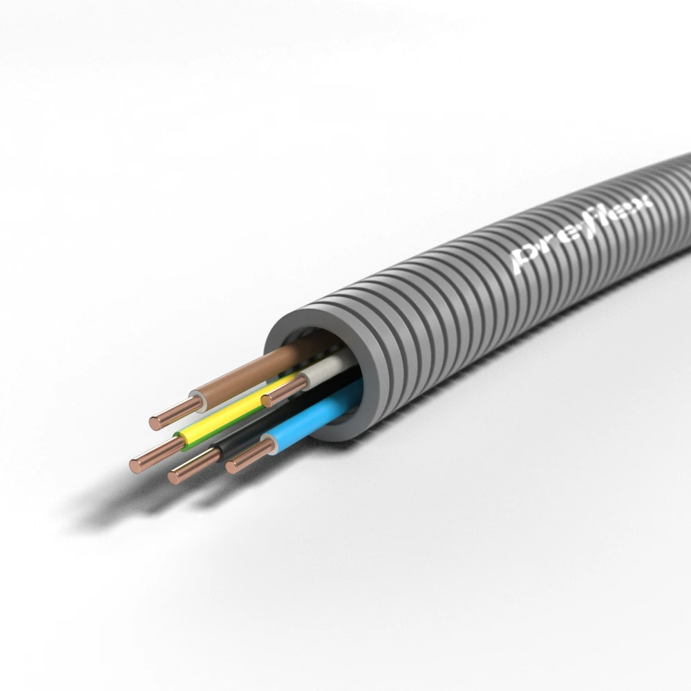 Preflex Kunststof installatiebuis, voorbedraad NLPF20-VU5G25-669-Eca 1234000891 11672369