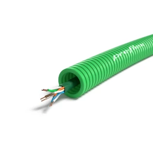 Preflex - Kunststof installatiebuis, voorbedraad - NLPS16-UTPCAT6-755-Cca 1234001236 11672398
