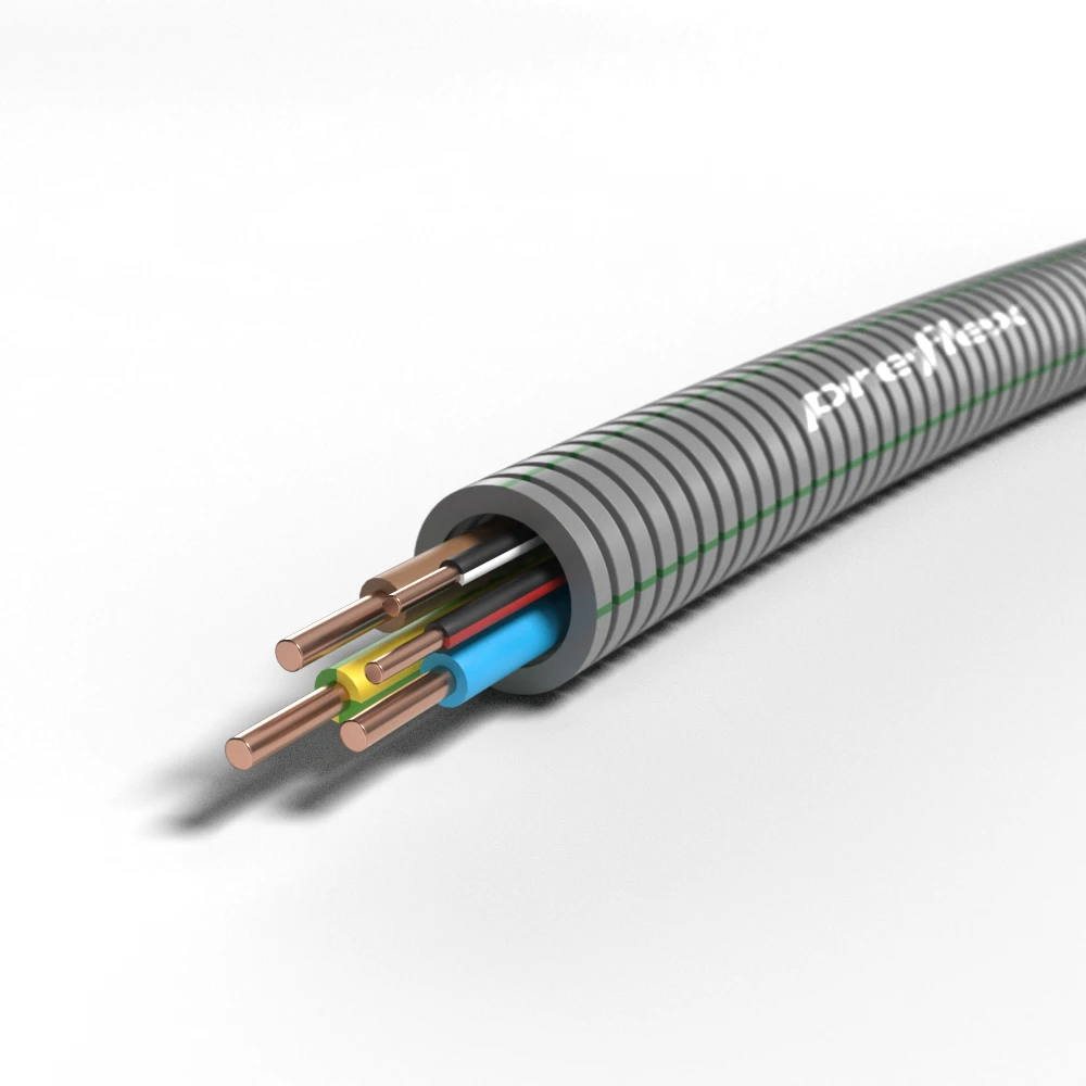 Preflex Kunststof installatiebuis, voorbedraad NLPF16-VU3G25+2x15-685-Eca 1234000701 11672404