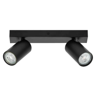 Ledvance - Plafond-/wandarmatuur - LED Spot Octagon GU10 Black 2x3.4W 4058075828483 11699354