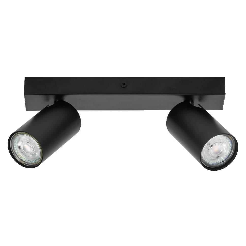 Ledvance Plafond-/wandarmatuur LED Spot Octagon GU10 Black 2x3.4W 4058075828483 11700158