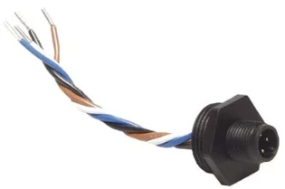 Leuze - Ronde connector, inbouw (met kabel) - 63000844 63000844 11912236