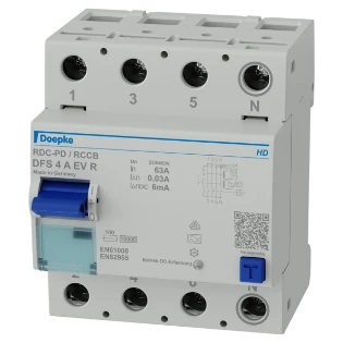 Doepke - Aardlekschakelaar - DFS 4 063-4/0,03-EV R 09144817HD 11920406