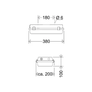 Adolf Schuch - Plafond-/wandarmatuur - 164KL L08G2 164070032 11952376