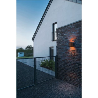 SLV - Plafond-/wandarmatuur - RUSTY UP/DOWN vierkant roest 2xLED 1004650 11987809