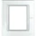 Bticino - Afdekraam schakelmateriaal - BTHA4826VSW BTHA4826VSW 12040391