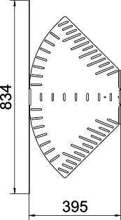 OBO - Bocht/hoekstuk kabelgoot - RB W 640 FS 6037108 12065811