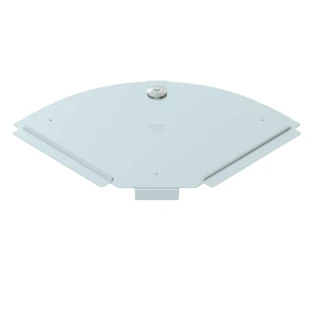 OBO - Deksel bocht/hoekstuk kabeldraagsysteem - RBD 90 150 DD 6036952 12066856
